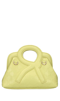 Borsa R Mini Frame Bag in ecopelle 