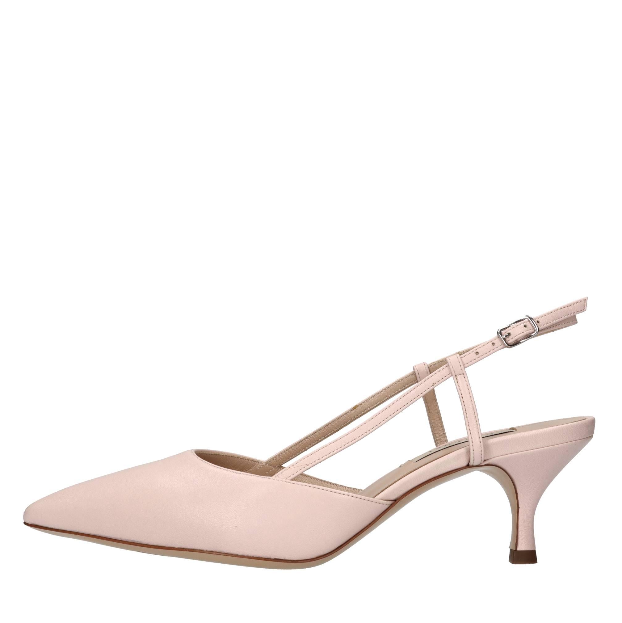 Décolleté slingback Minorca in pelle 