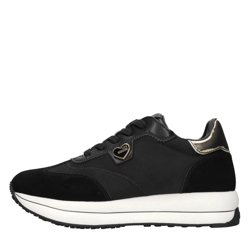 Sneakers in pelle tessuto ed ecopelle 