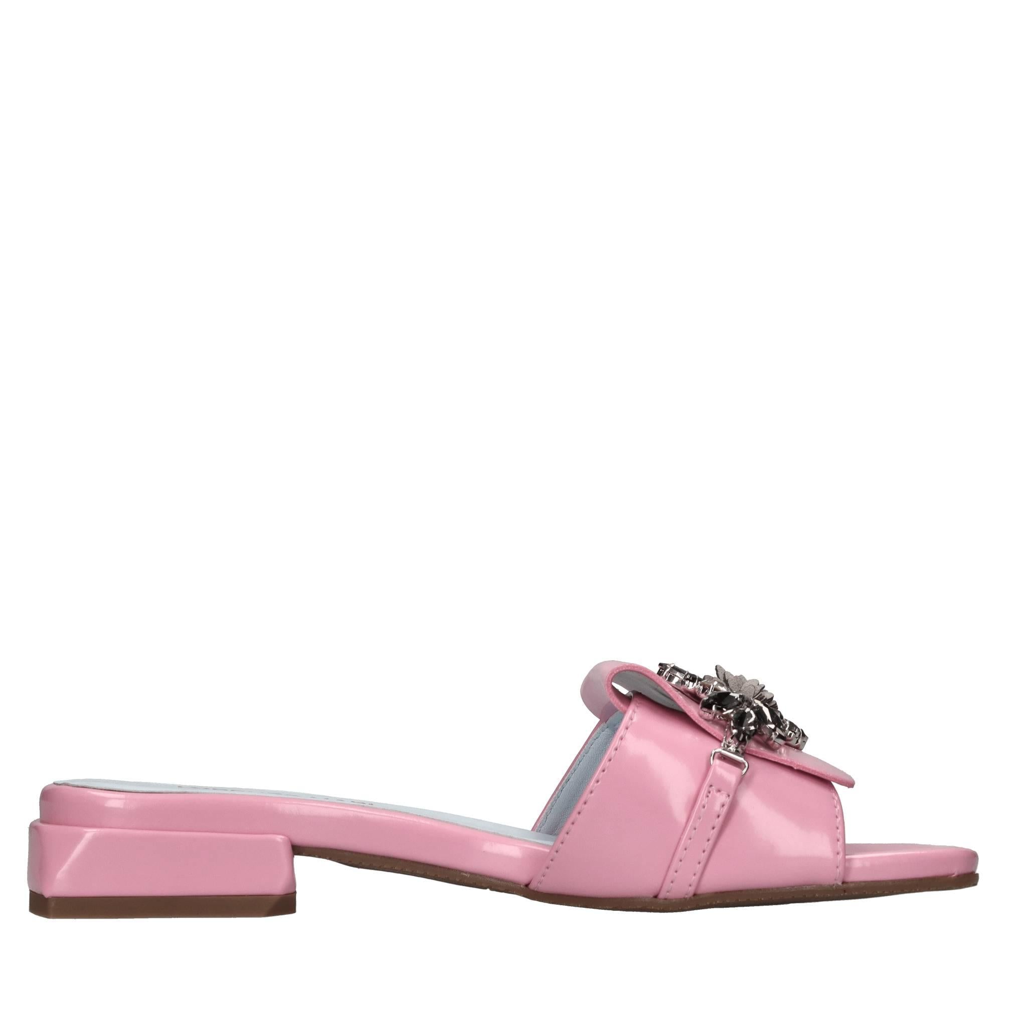 Mules in pelle 