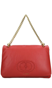 Borsa WOVEN LOGO in pelle 