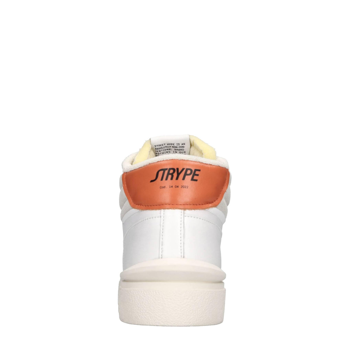 Sneakers in pelle e tessuto 