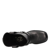 Stivaletti biker in pelle 