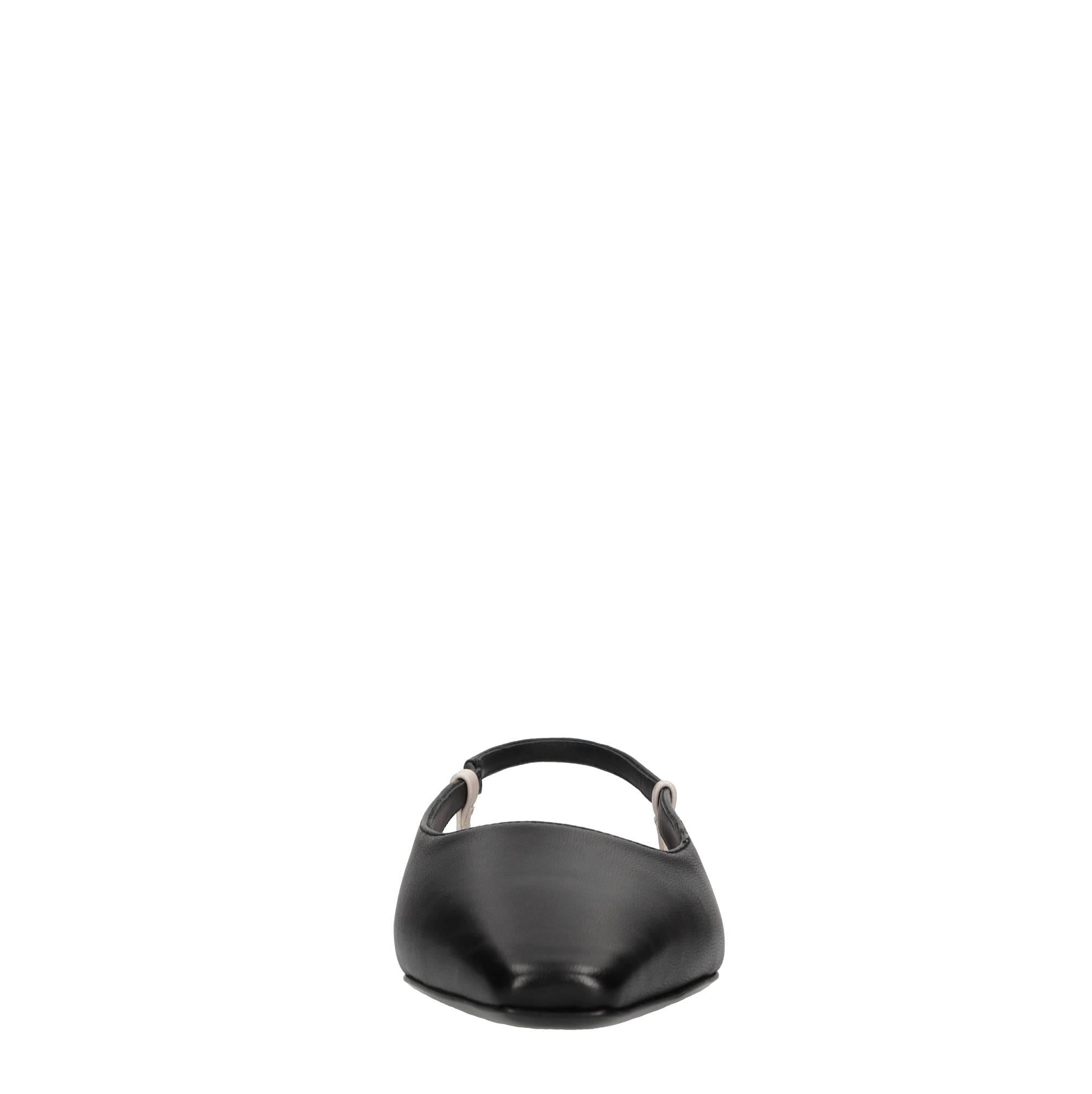 Ballerine slingback in pelle 
