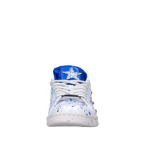 Sneakers in ecopelle e glitter 