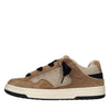 D.A.T.E. Suede and fabric sneakers
