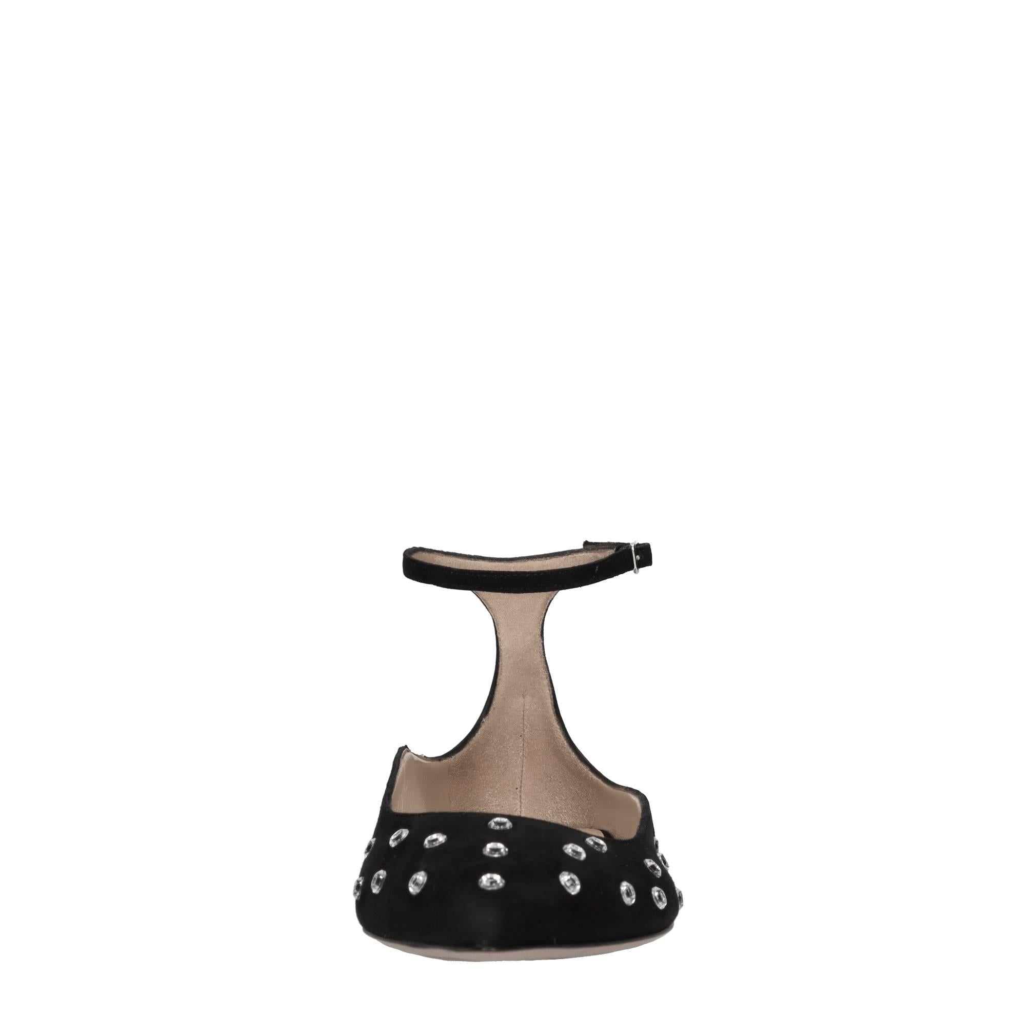 Ballerine in camoscio 