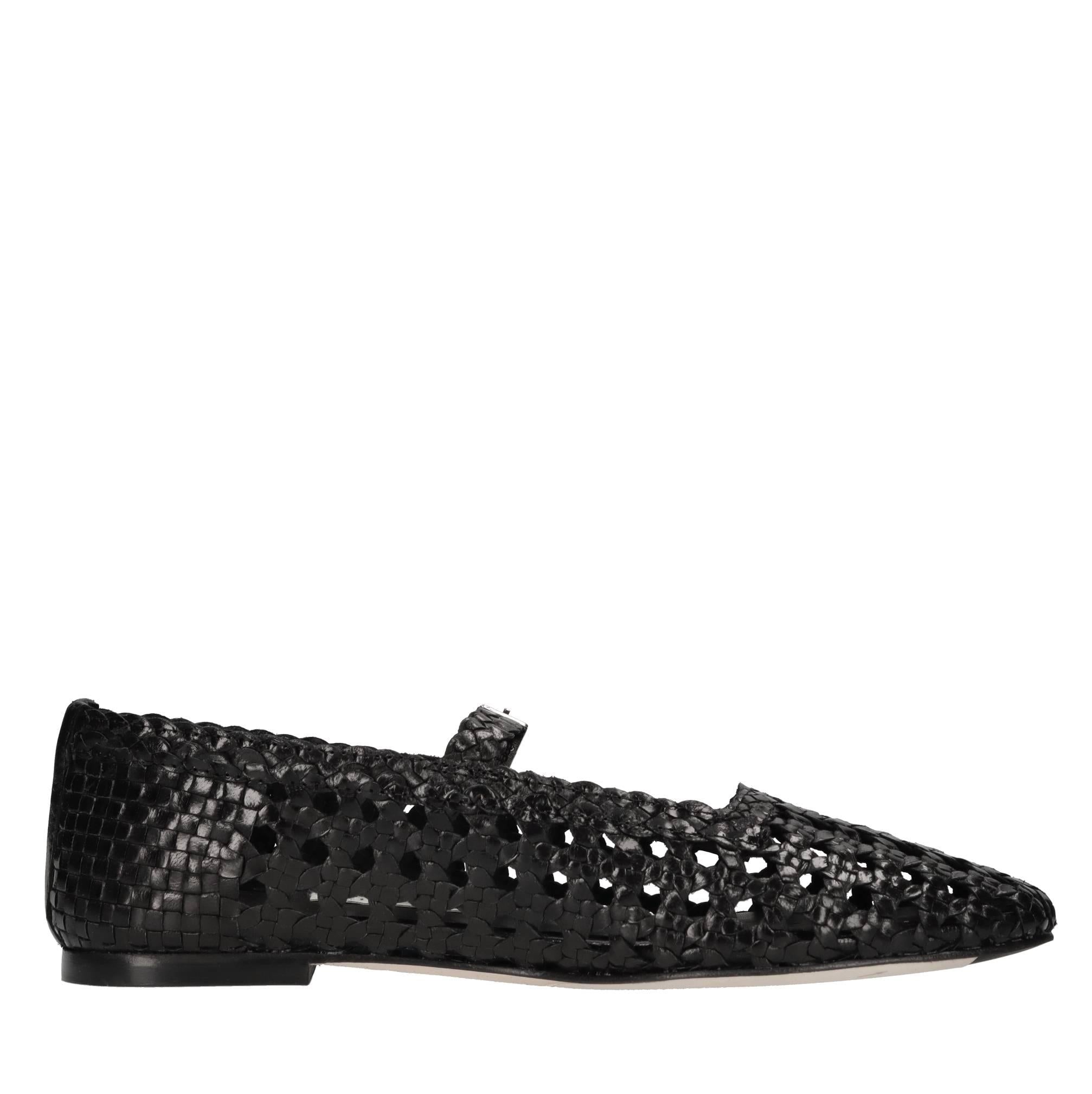 Ballerine in pelle 