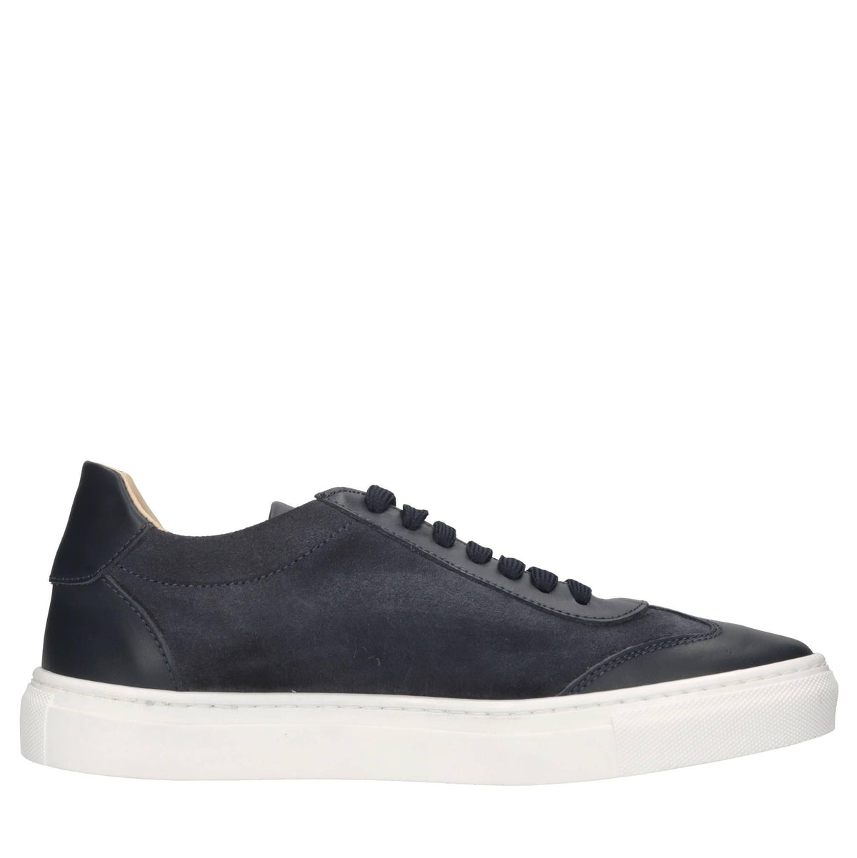 Sneakers in pelle e camoscio 