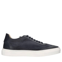 Sneakers in pelle e camoscio 
