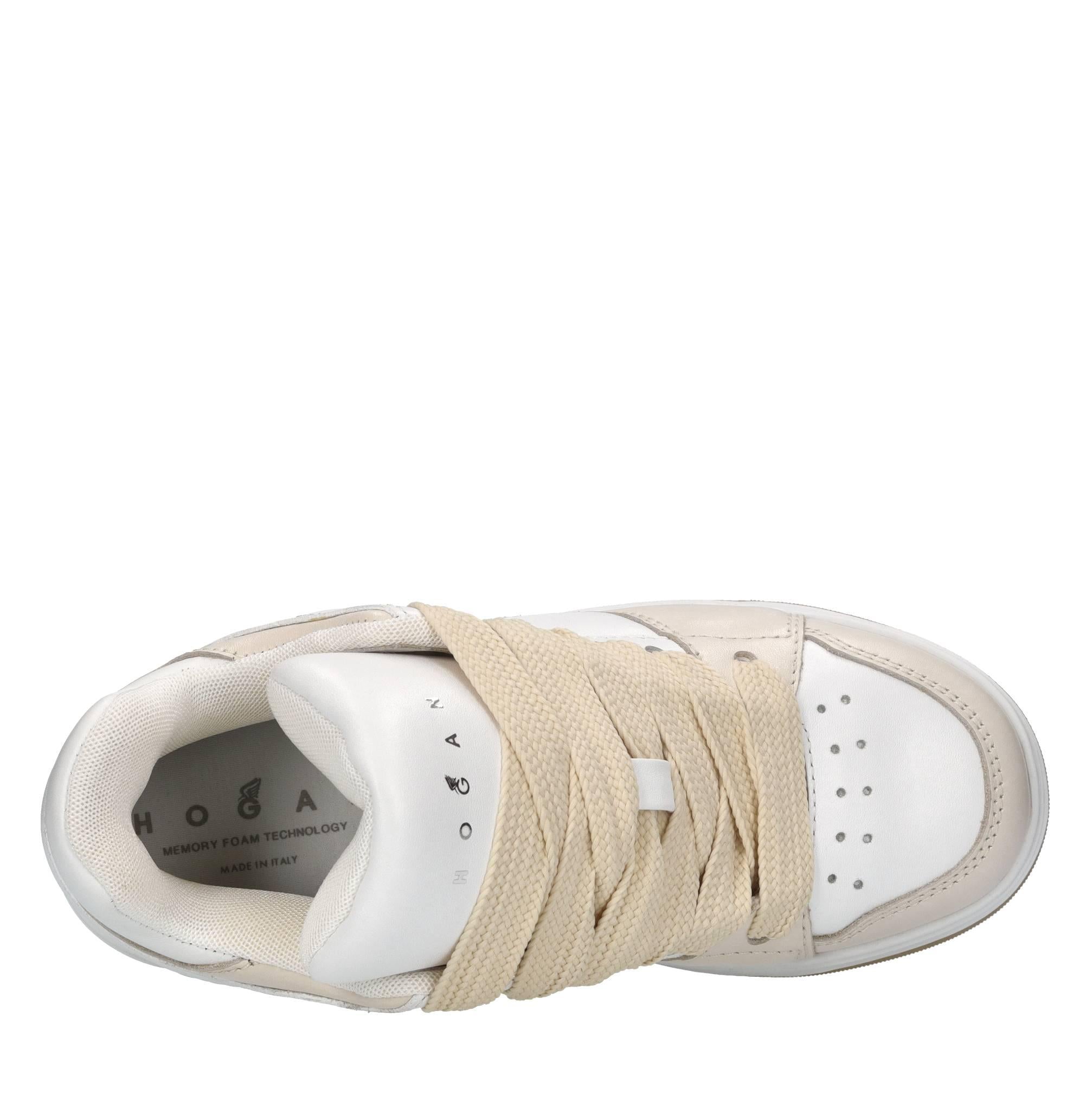 Sneakers in pelle 