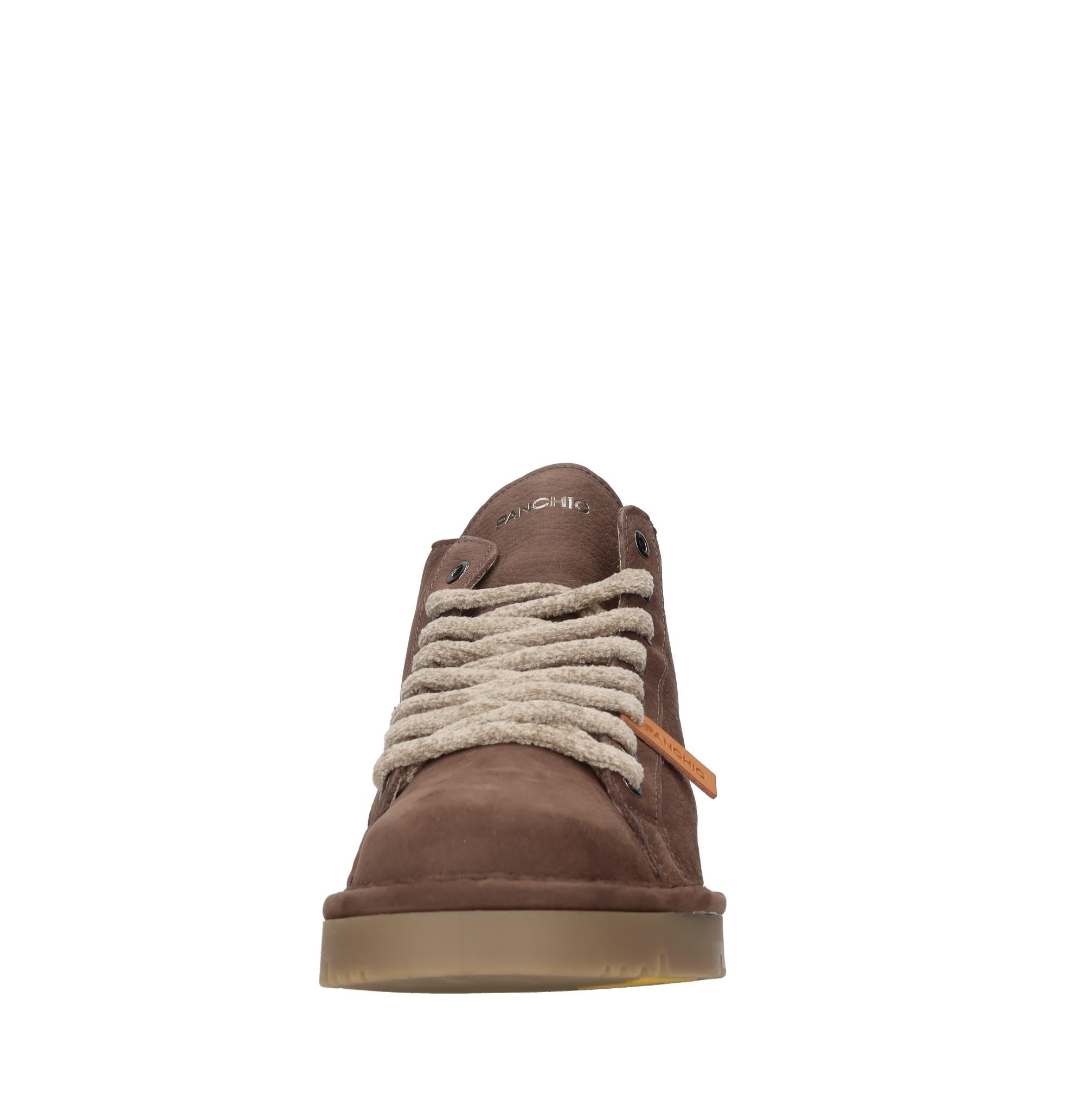 Sneakers alta modello P13 ANKLE BOOT in nabuk 