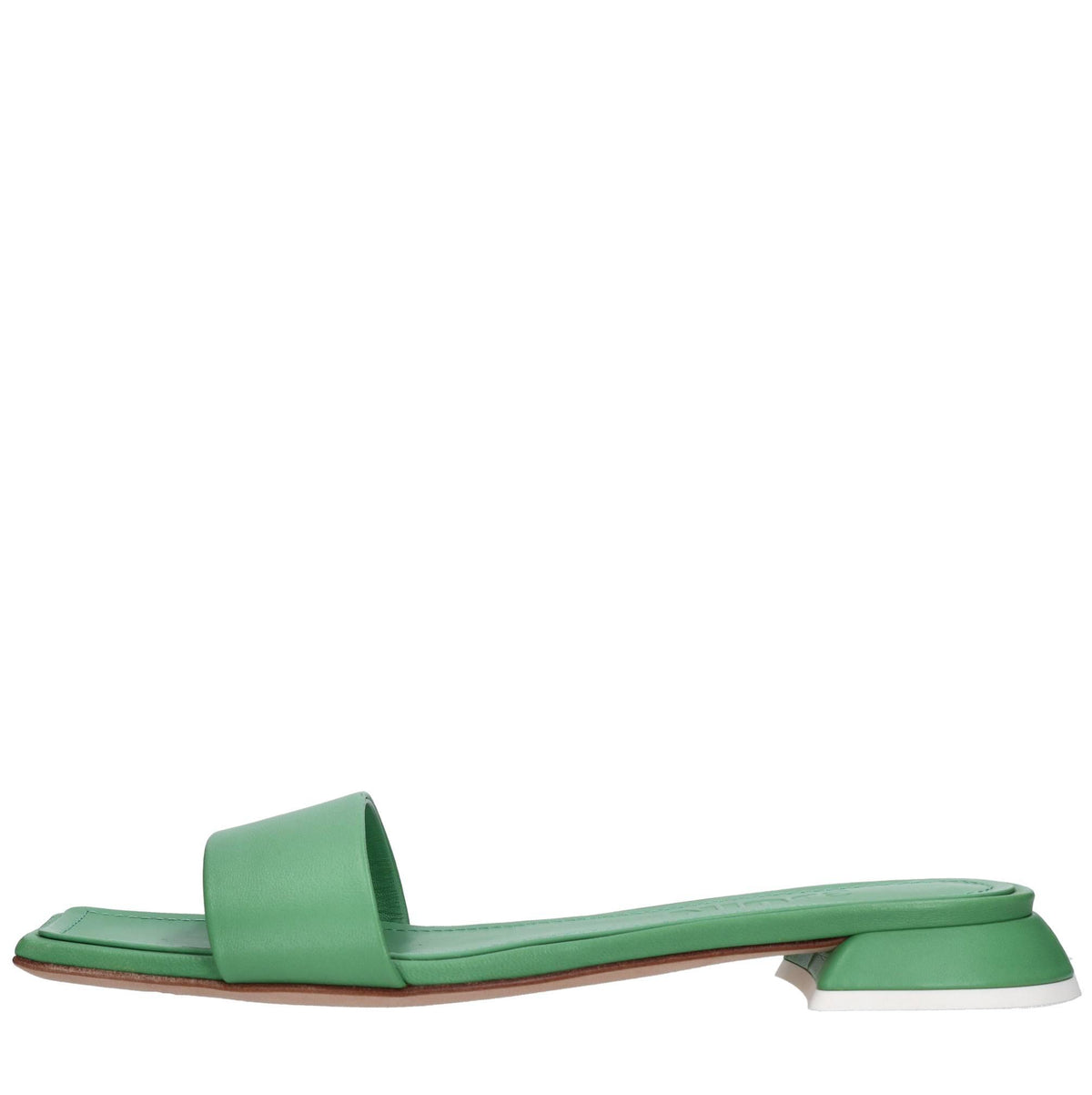 Mules in pelle 