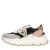 EMANUELLE VEE Sneakers in pelle e camoscio