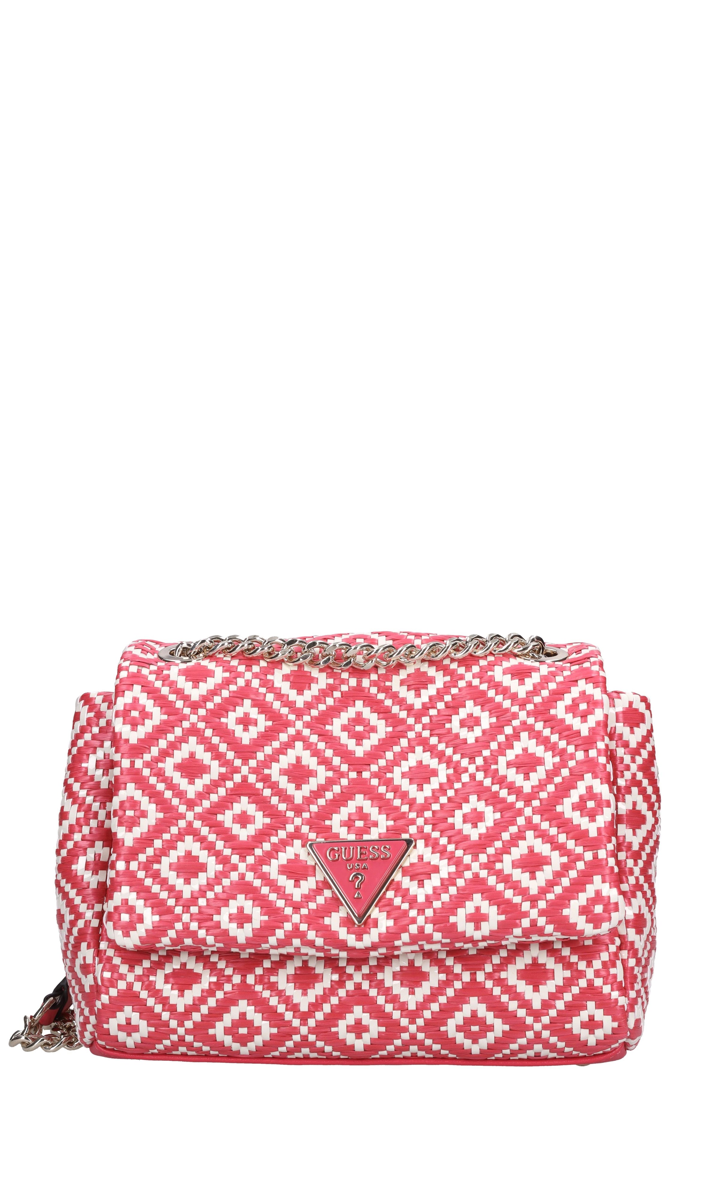 Borsa in rafia ed ecopelle 