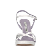 Sandali in ecopelle e plexi 