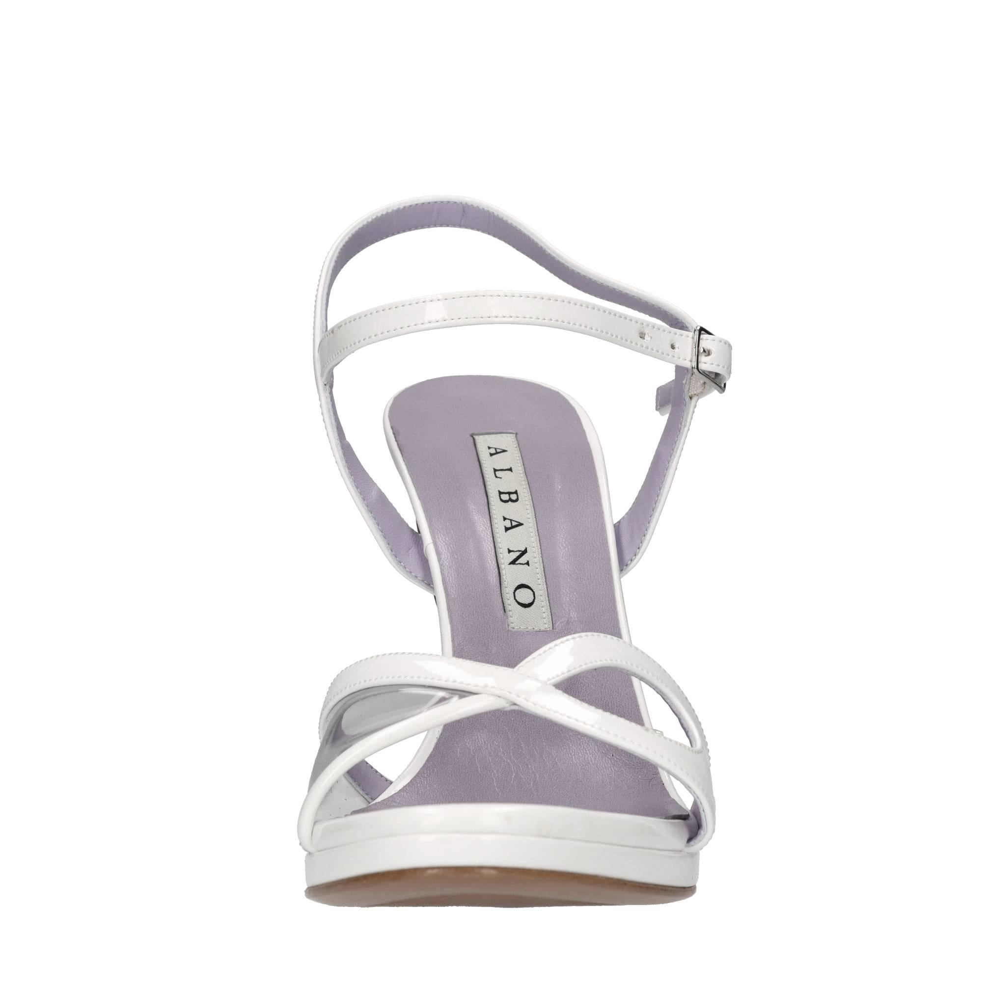 Sandali in ecopelle e plexi 