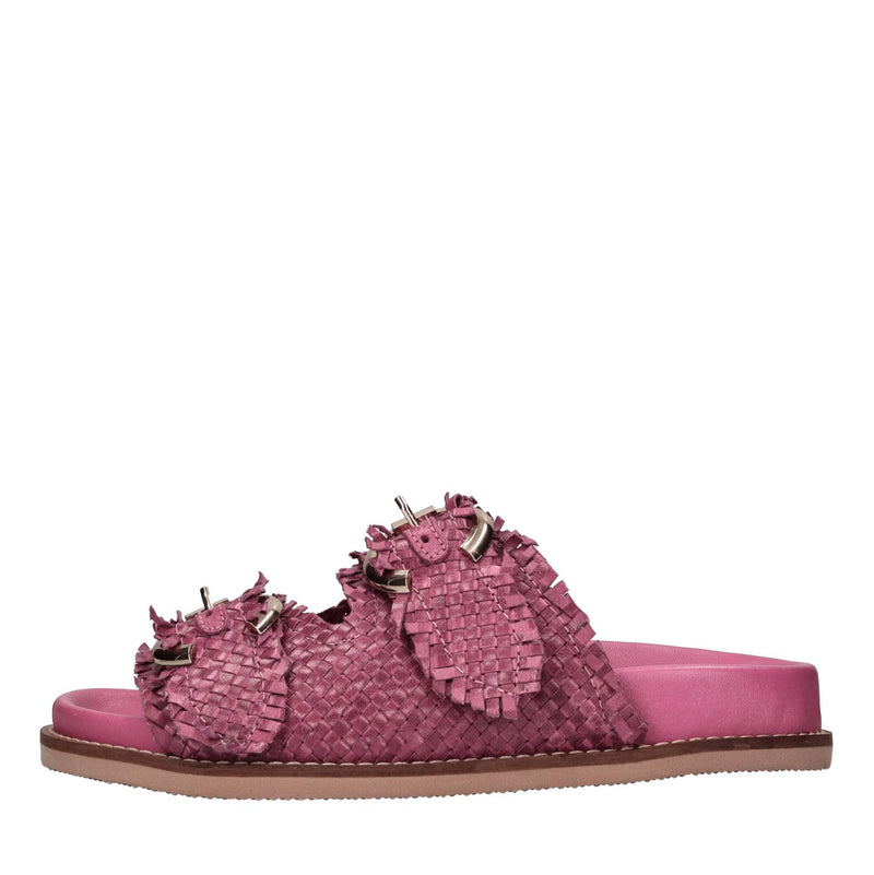 Mules in pelle 