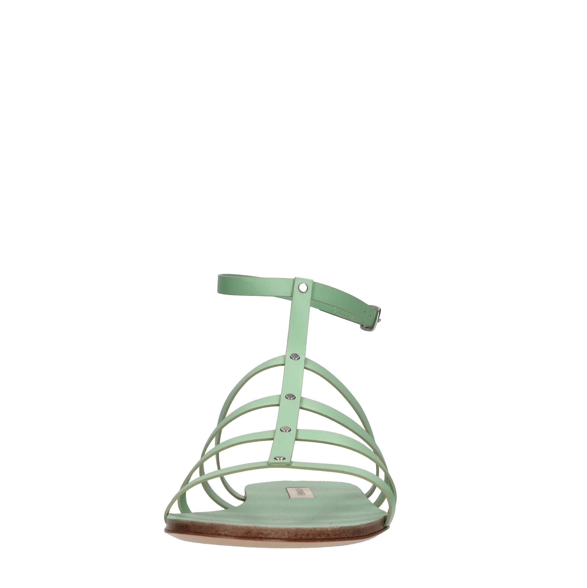 Sandali flat Florence in pelle 