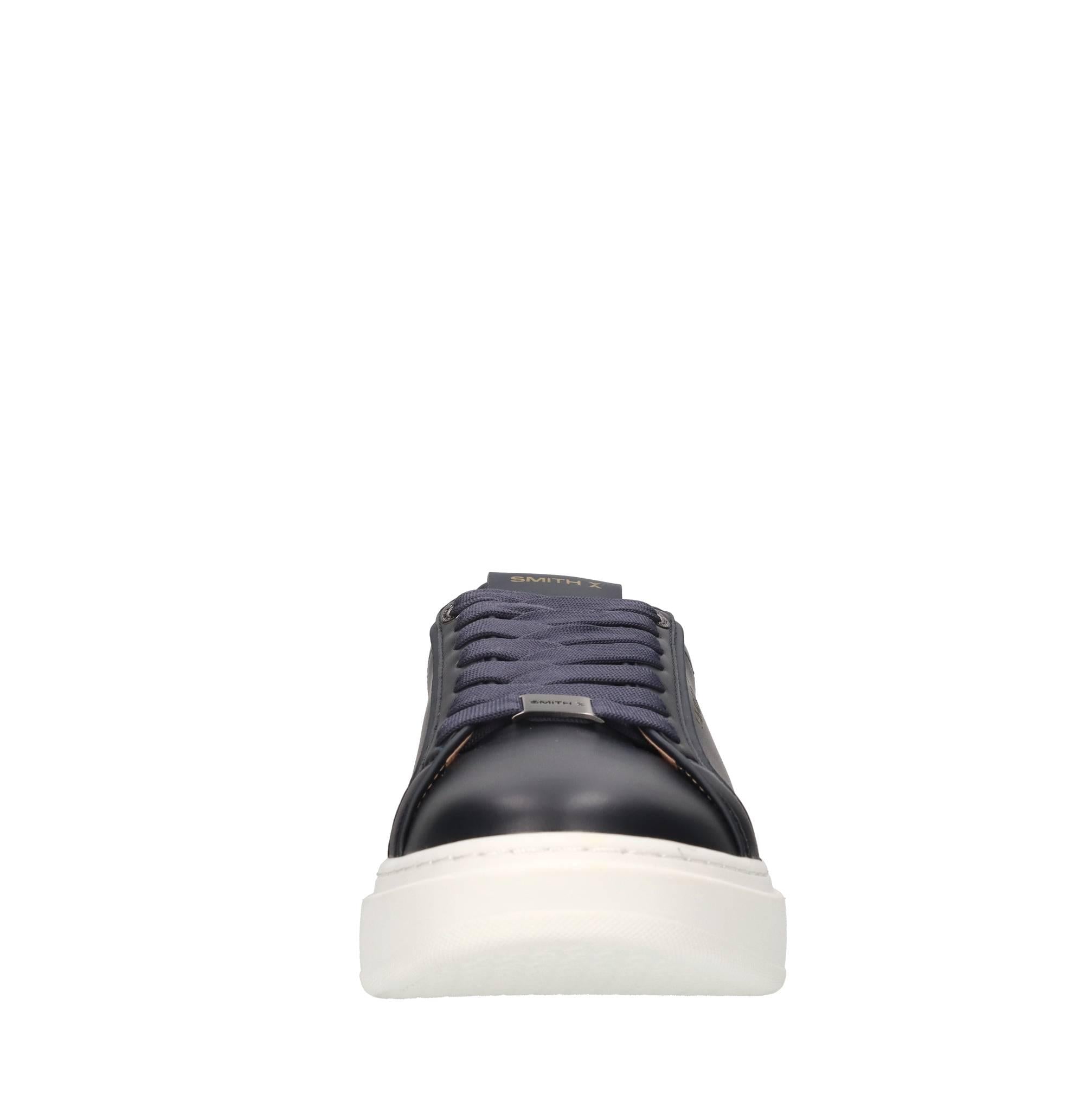 Sneakers in ecopelle e tessuto 