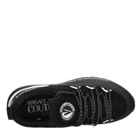 Sneakers in ecopelle e tessuto 