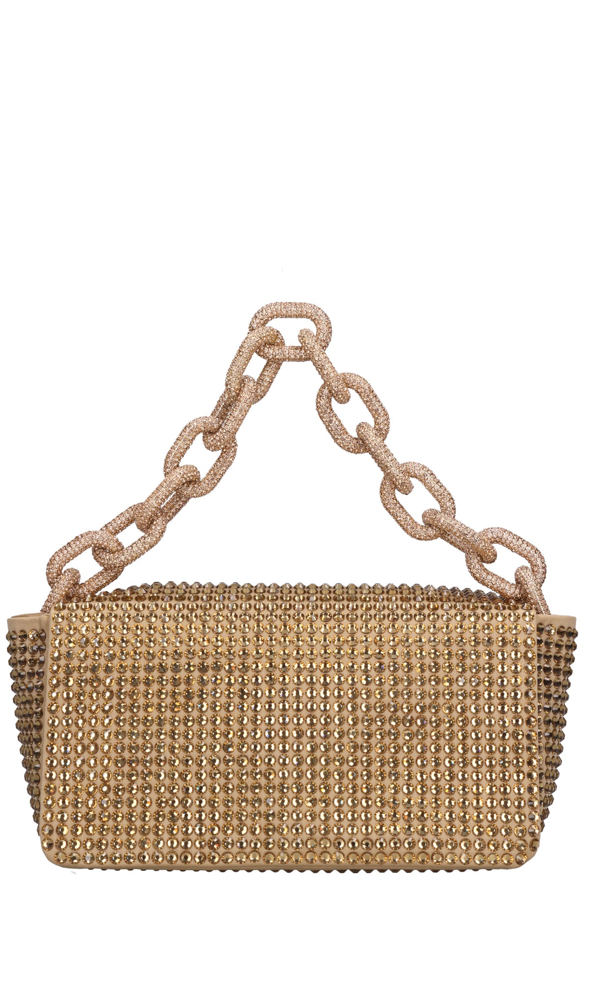 Borsa mini My Dream in raso e strass 