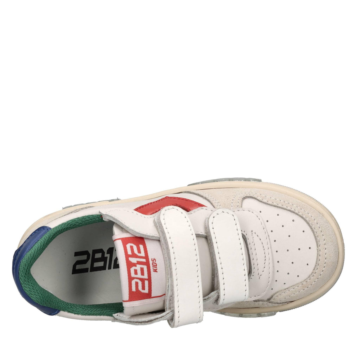 Sneakers in pelle e camoscio 