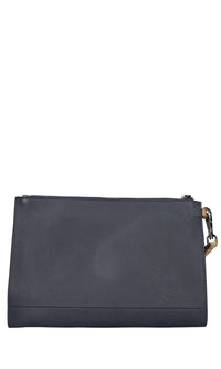 Clutch in pelle ed ecopelle 