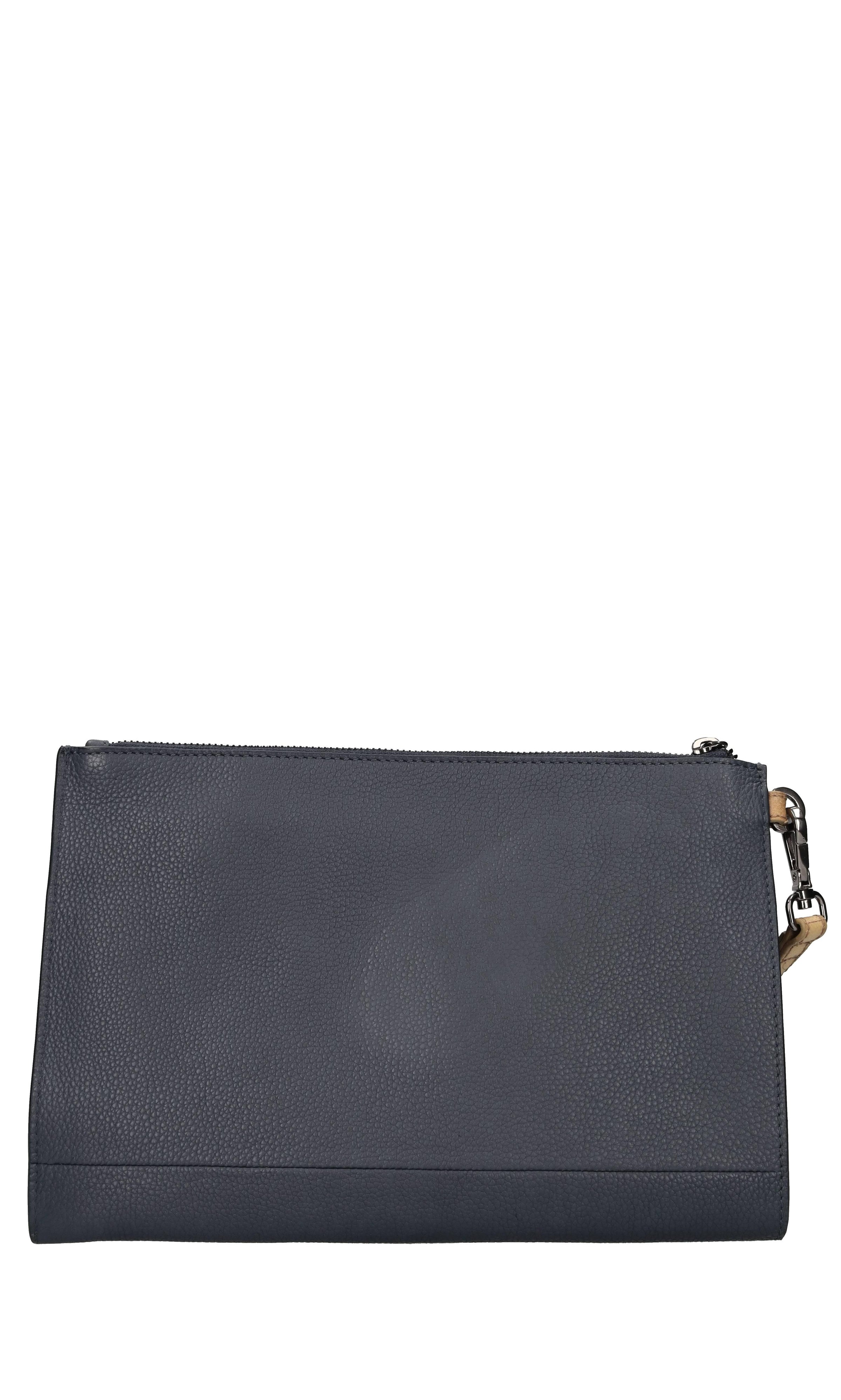 Clutch in pelle ed ecopelle 