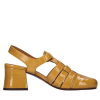 Décolléte slingback in vernice 