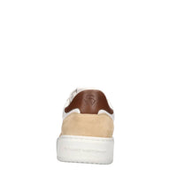 Sneakers in pelle e rafia 