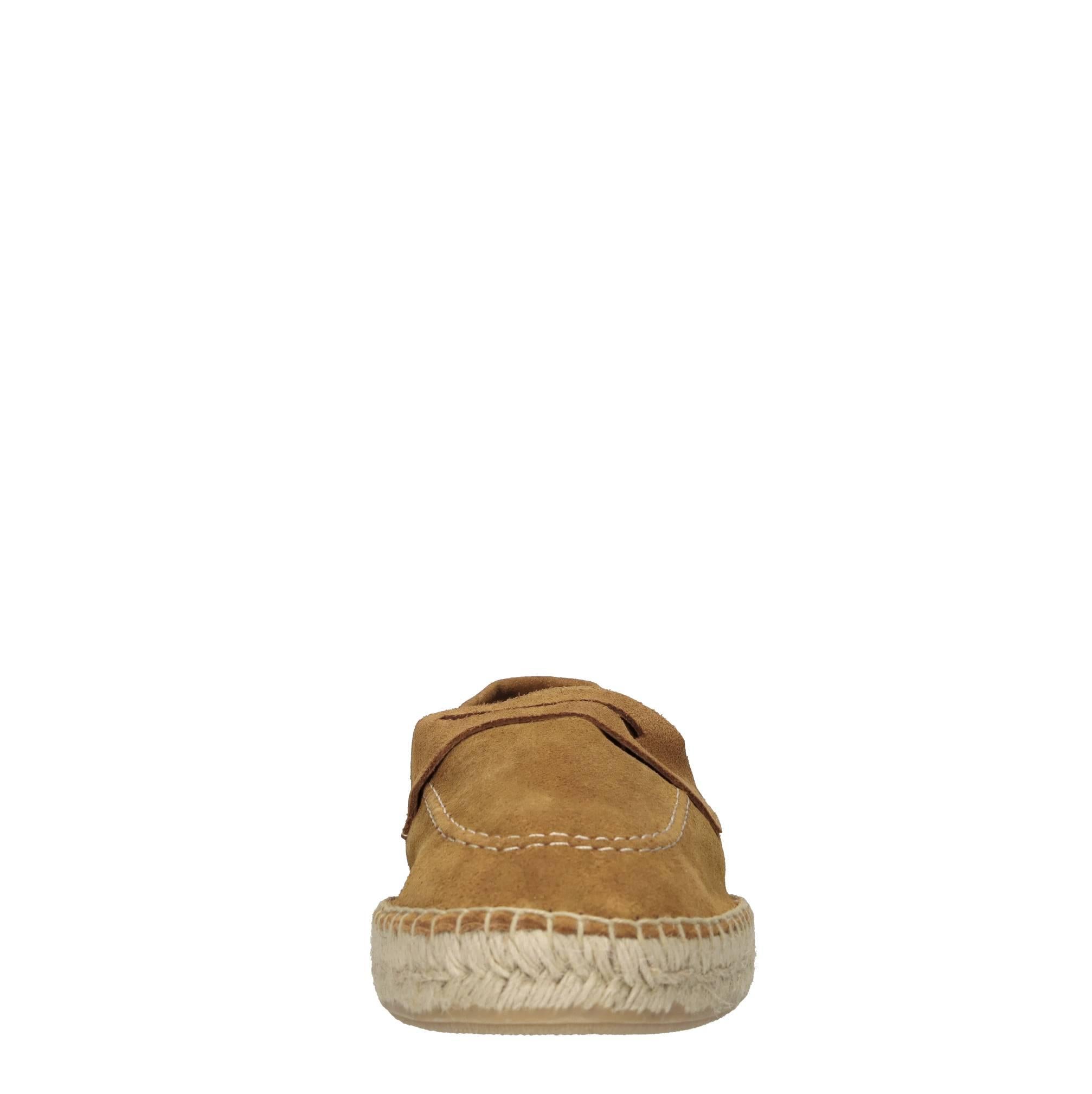Mocassini espadrillas in camoscio 