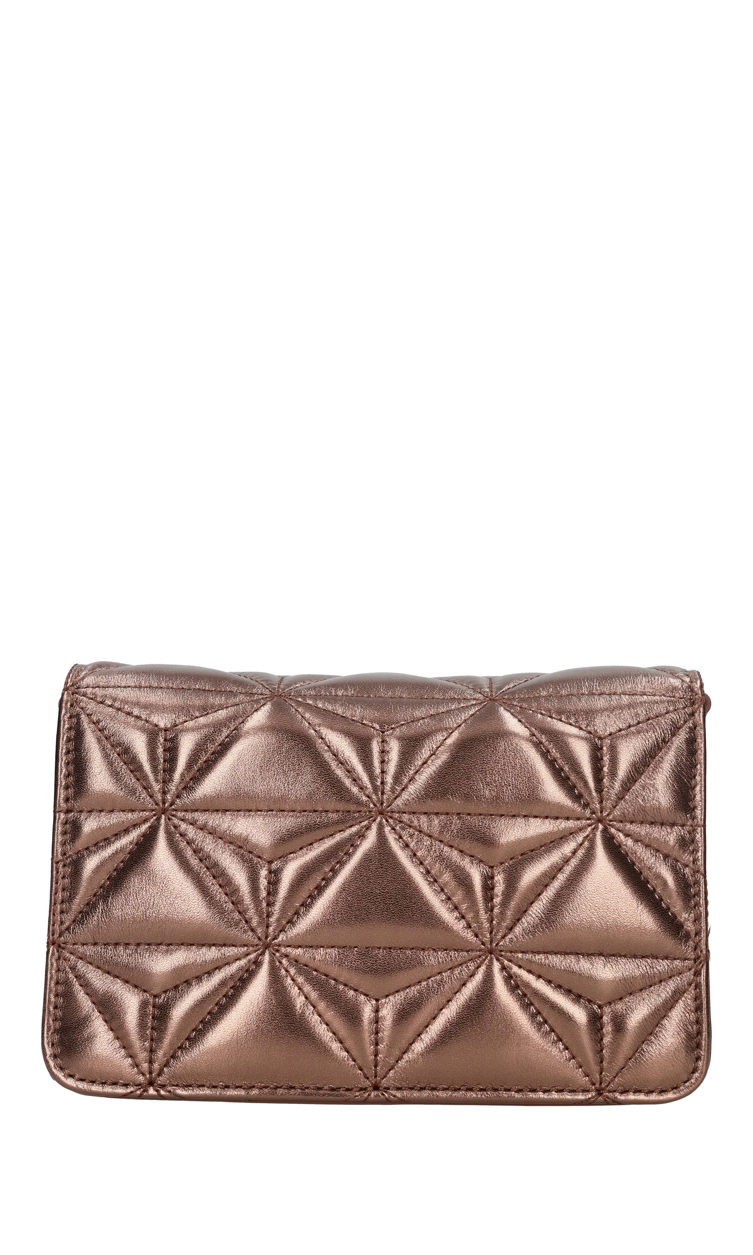 Borsa in pelle laminata 