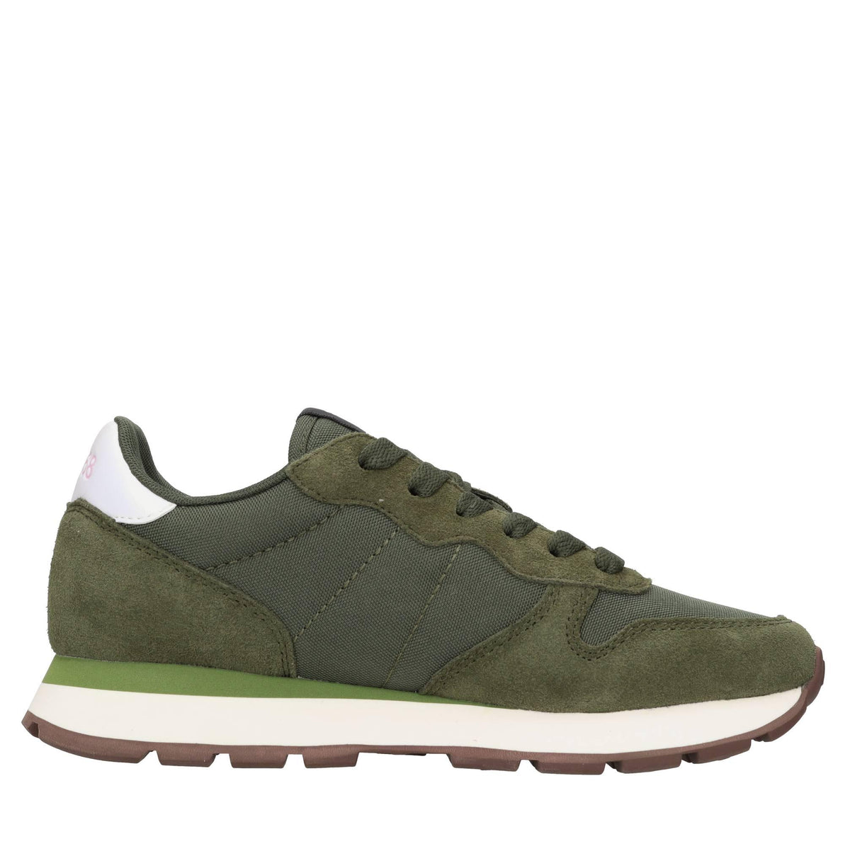 Sneakers modello Z44201 SUN68 in pelle scamosciata e tessuto traspirante 