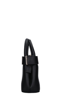Borsa in tessuto ed ecopelle 