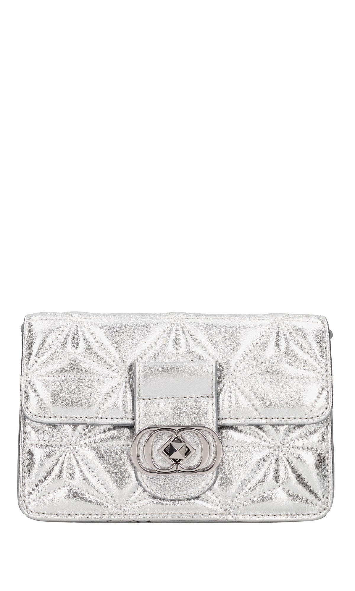 Borsa in pelle laminata 