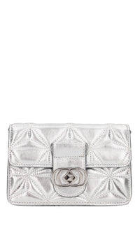 Borsa in pelle laminata 