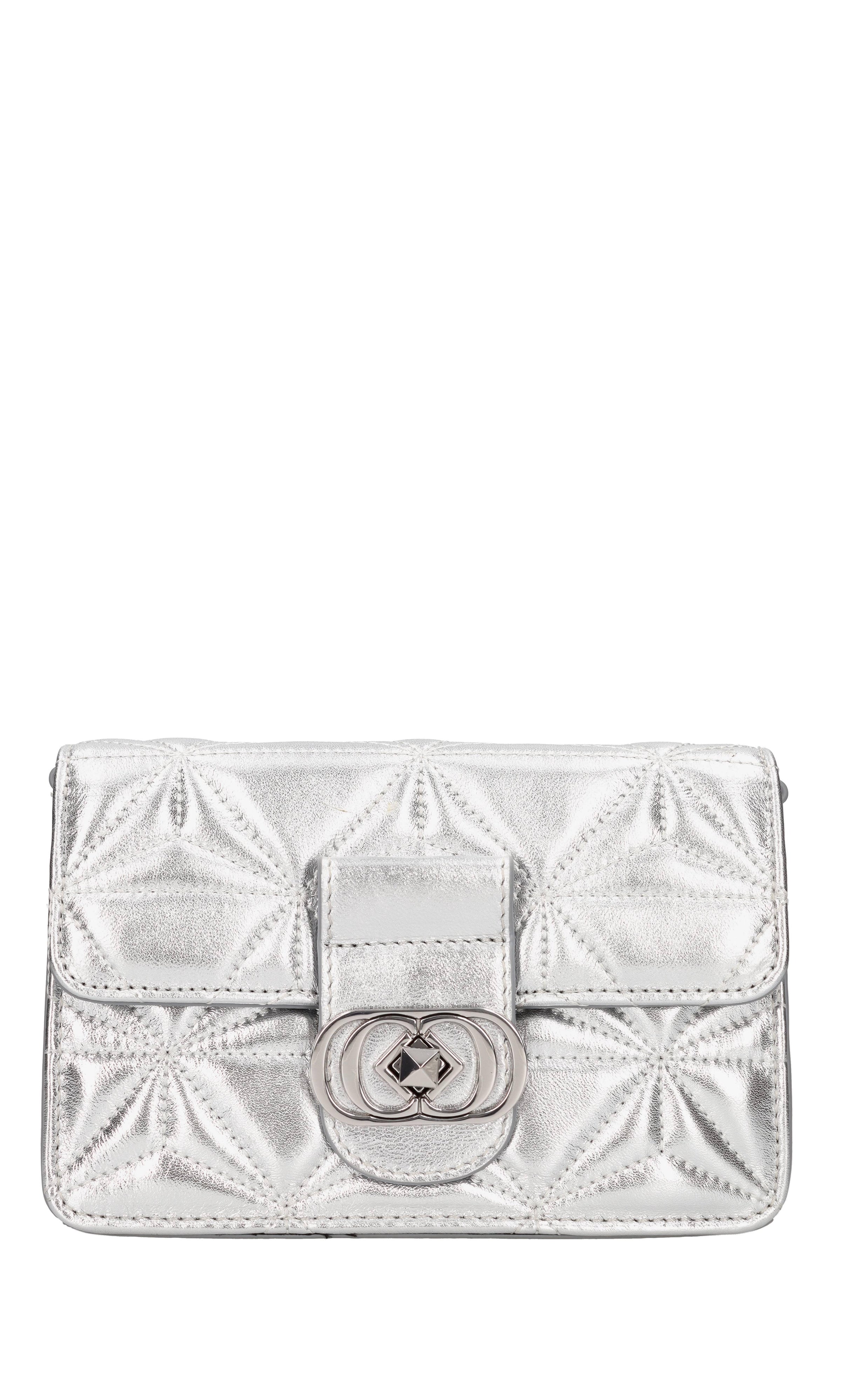 Borsa in pelle laminata 
