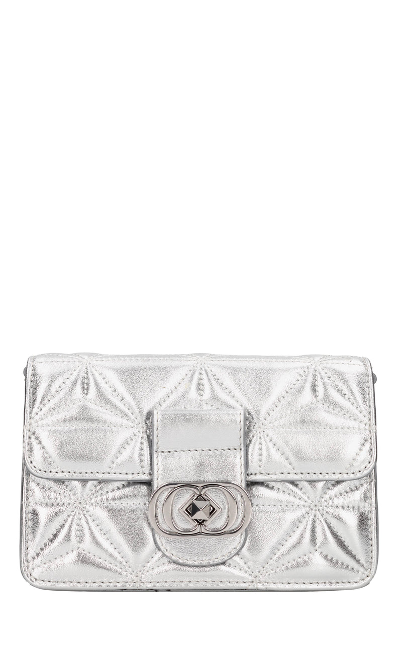 Borsa in pelle laminata 