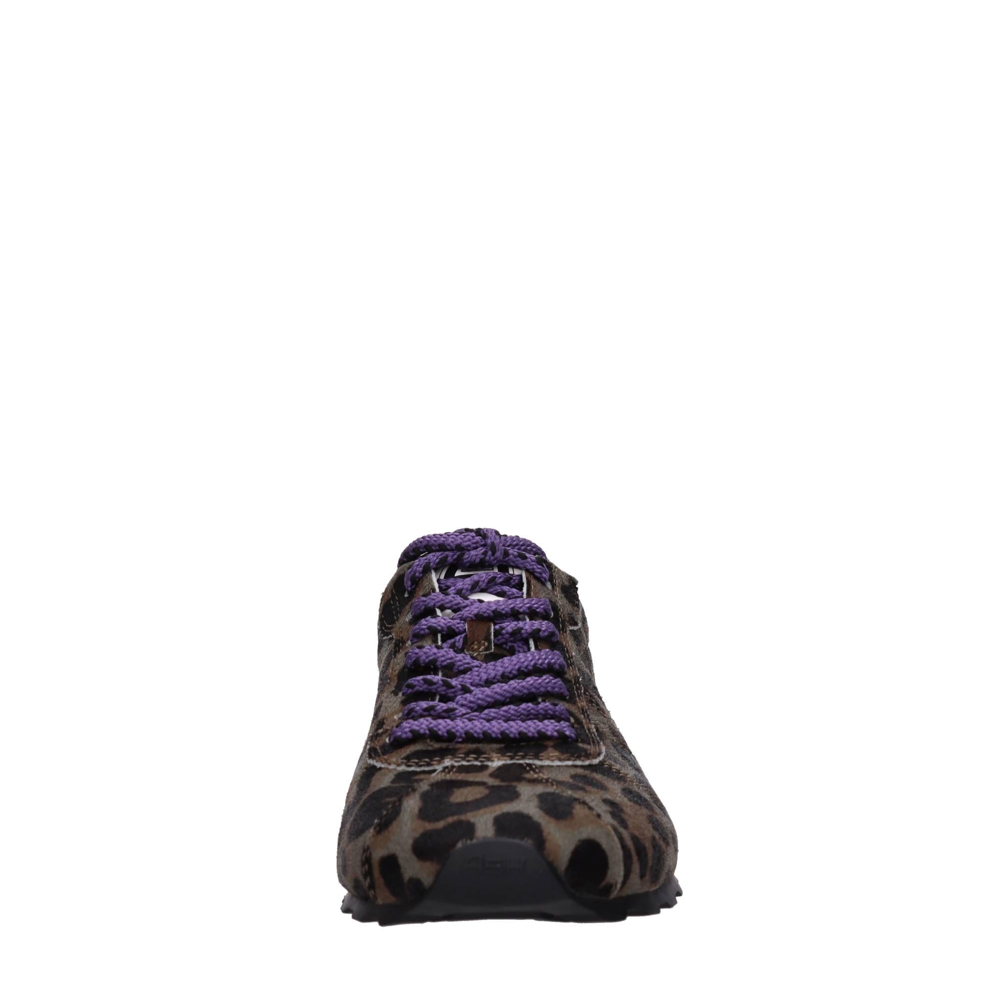 Sneakers in cavallino leopardata 