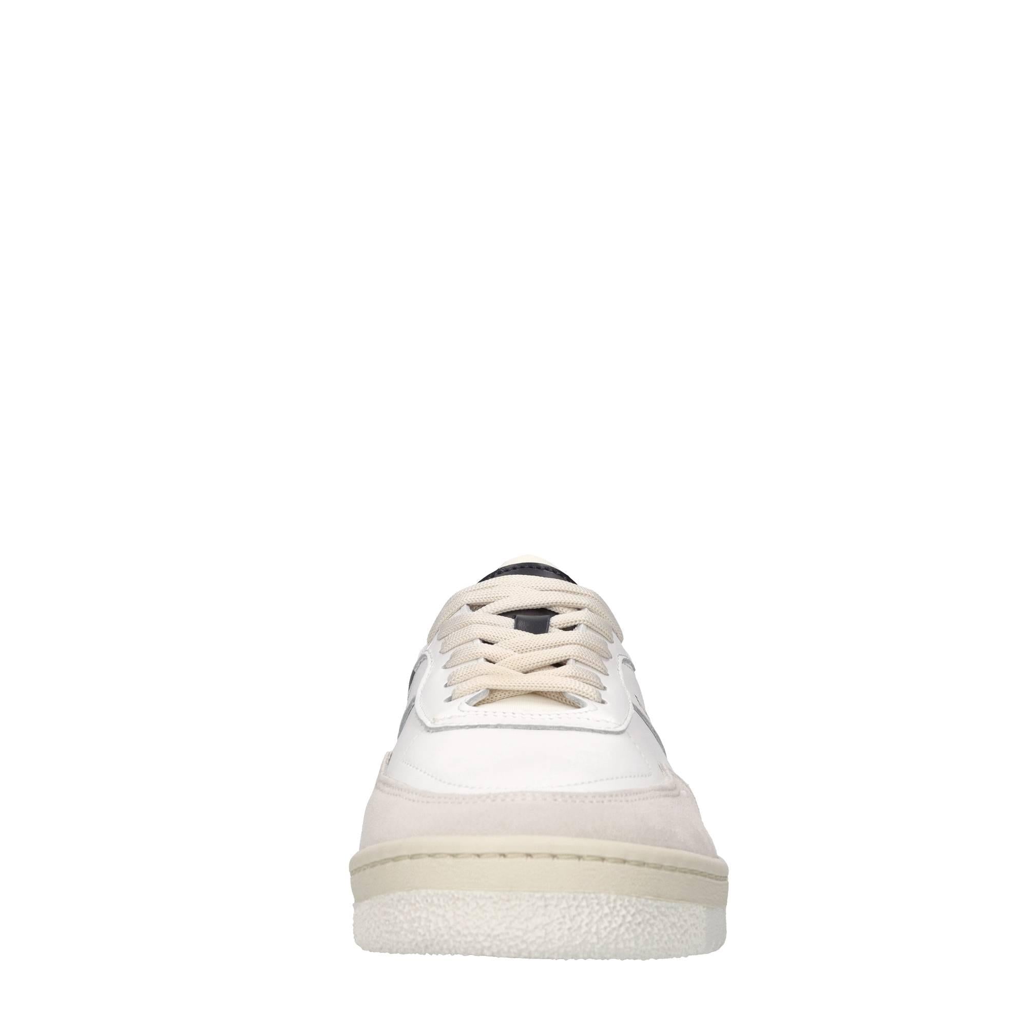 Sneakers in pelle,camoscio e tessuto 