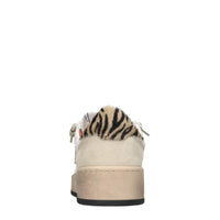 Sneakers in pelle,camoscio e cavallino 