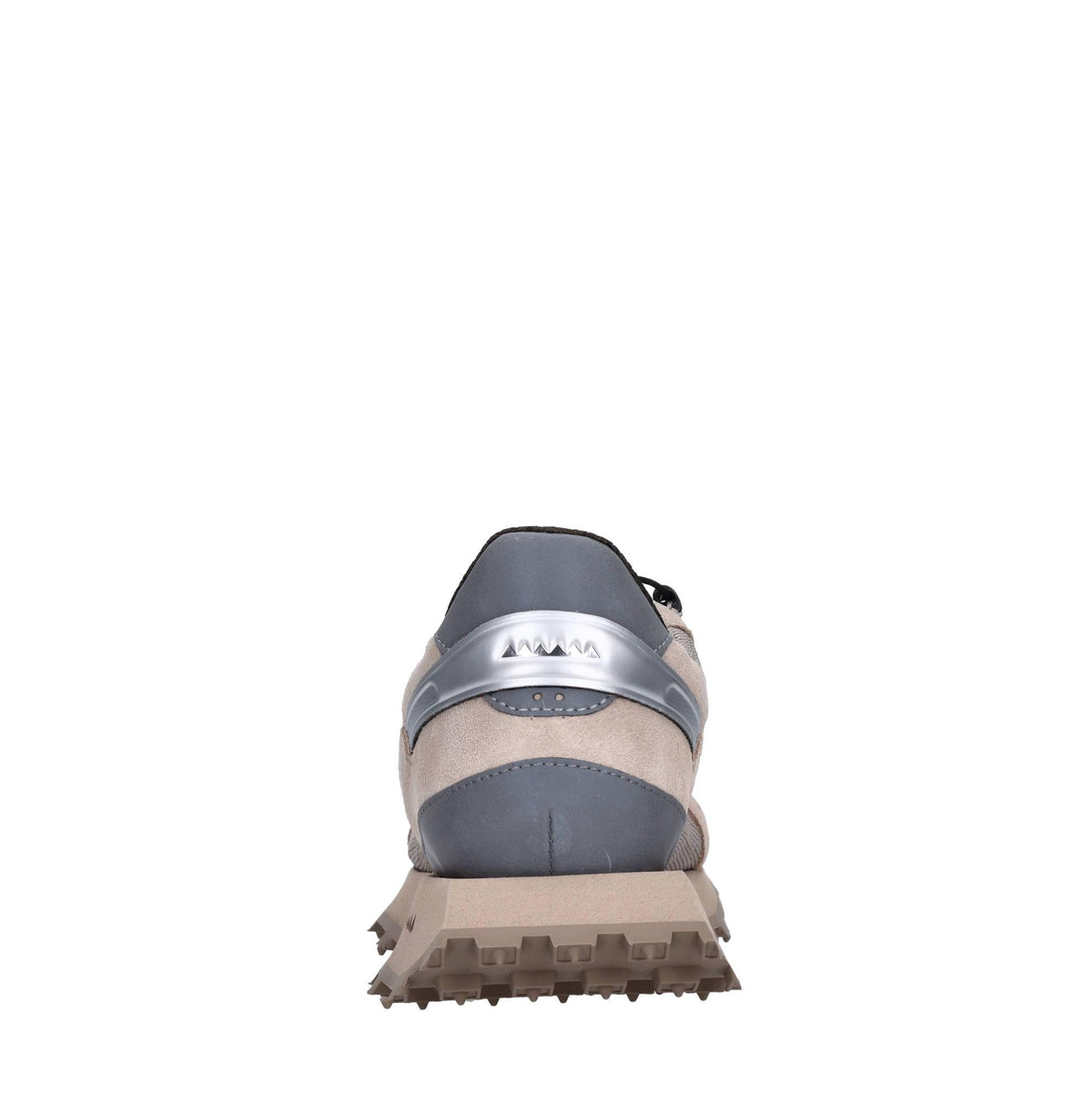 Sneakers in camoscio e tessuto 
