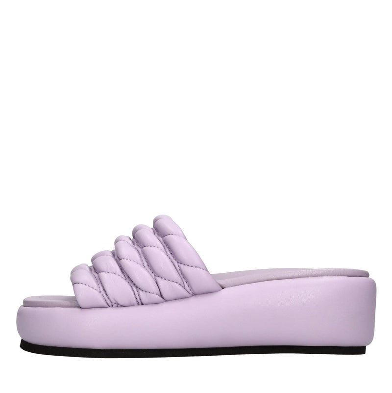 Mules in ecopelle 