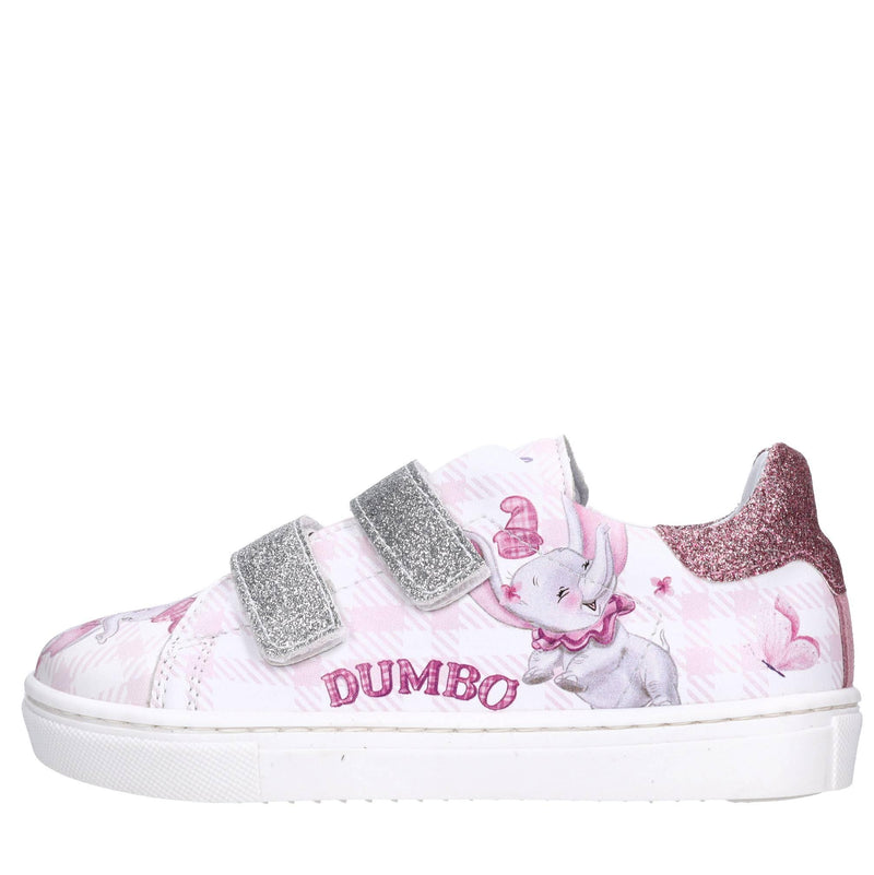 Sneakers in ecopelle e glitter 