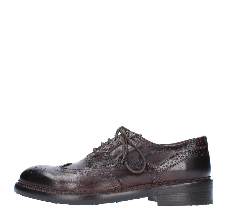 Stringate modello 37340/5 JP/DAVID in pelle 