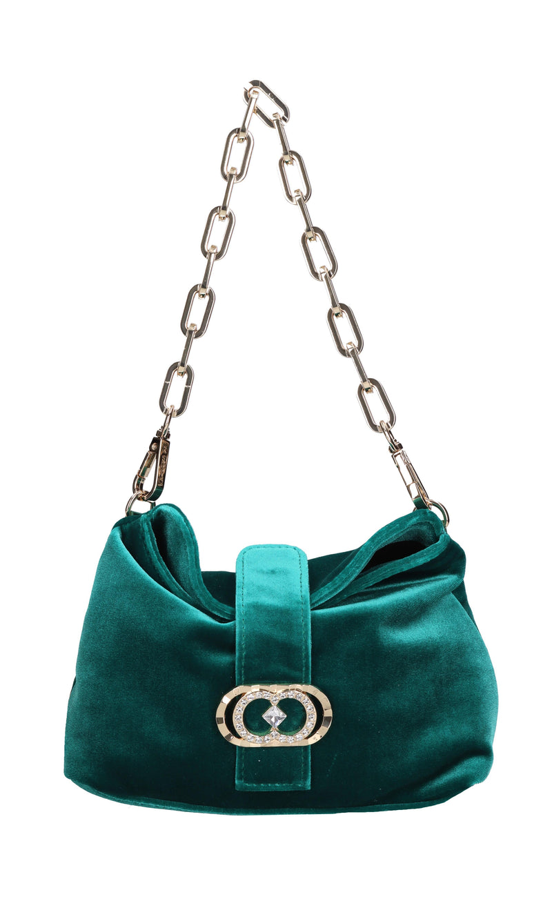 Borsa Night Edition in velluto 