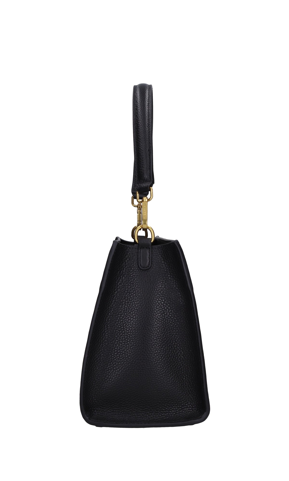 Borsa irregular med. in pelle e camoscio 