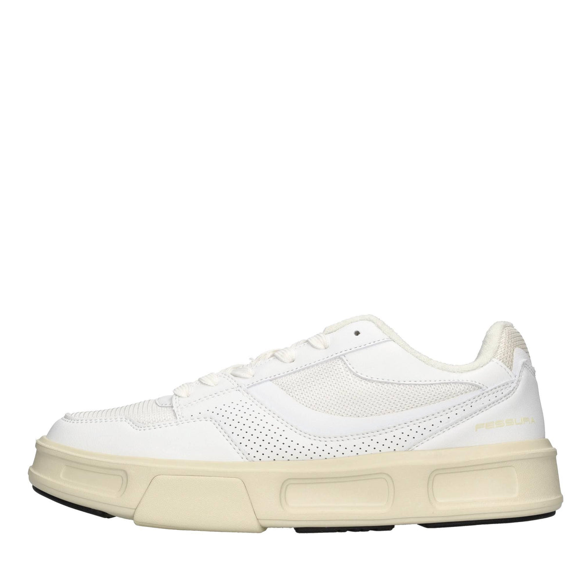 Sneakers modello STRIDE 01 in tessuto ed ecopelle 