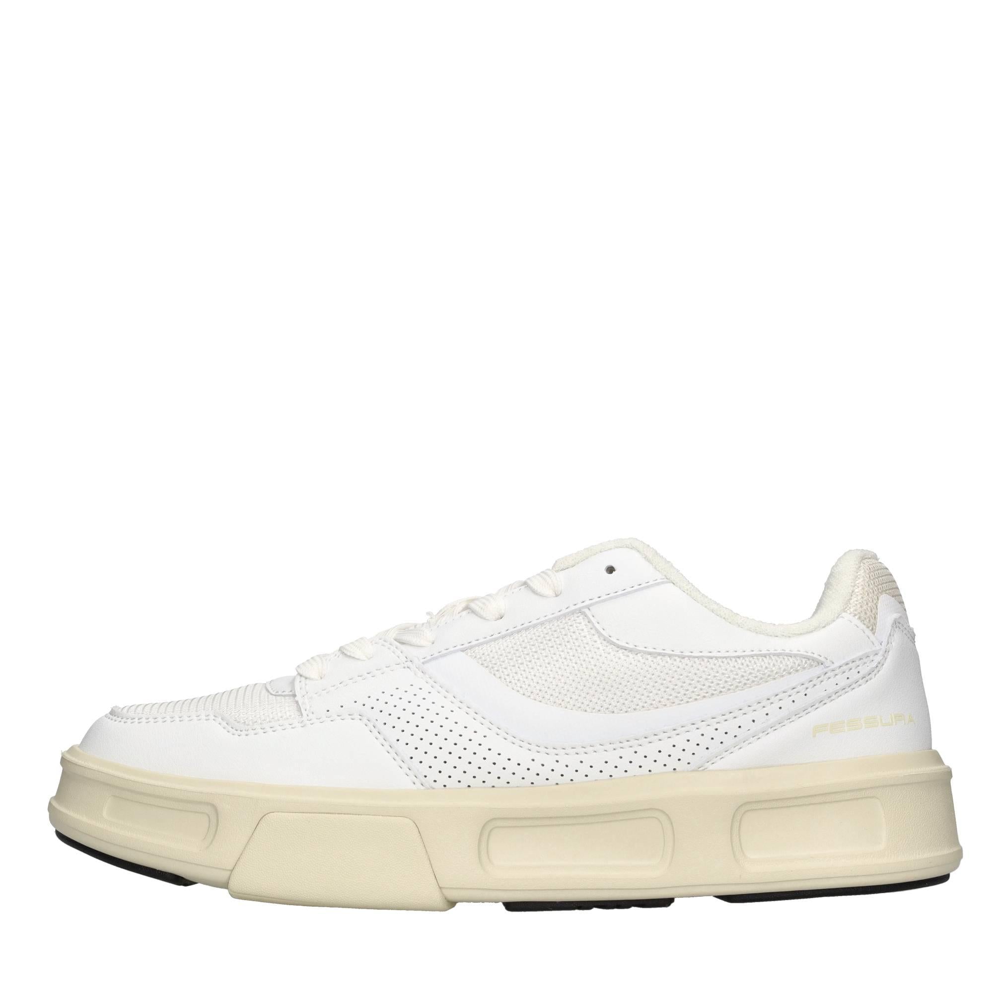 Sneakers modello STRIDE 01 in tessuto ed ecopelle 